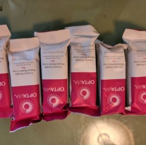 Optavia creamy double peanut butter crisp, lot of 6, un expired